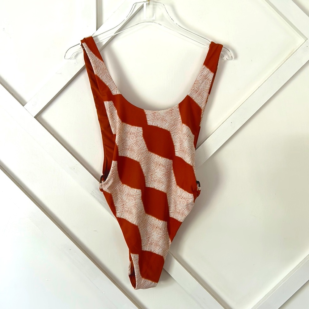 Aerie One Piece Size Small high cut low back
